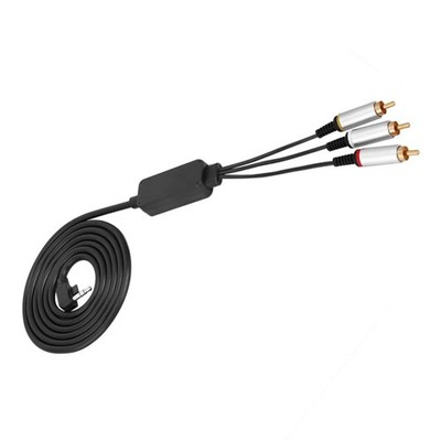 Component AV TV Cable 1.5M Audio Video Cord for Sony PSP 2000 3000 Console