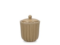 H&H Zuccheriere Lotus Aus Steingut Farbe Beige Cc 310