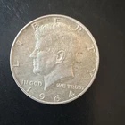 1964 Kennedy Half Dollar Silver 50C Coin Uncertified Circulated United States
