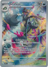 1x Grafaiai - 223/193 - Illustration Rare Lightly Played Pokemon SV02 - Paldea E
