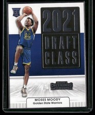 2021-22 Panini CONTENDERS DRAFT CLASS Moses Moody (RC) WARRIORS FAST SHIPPING   