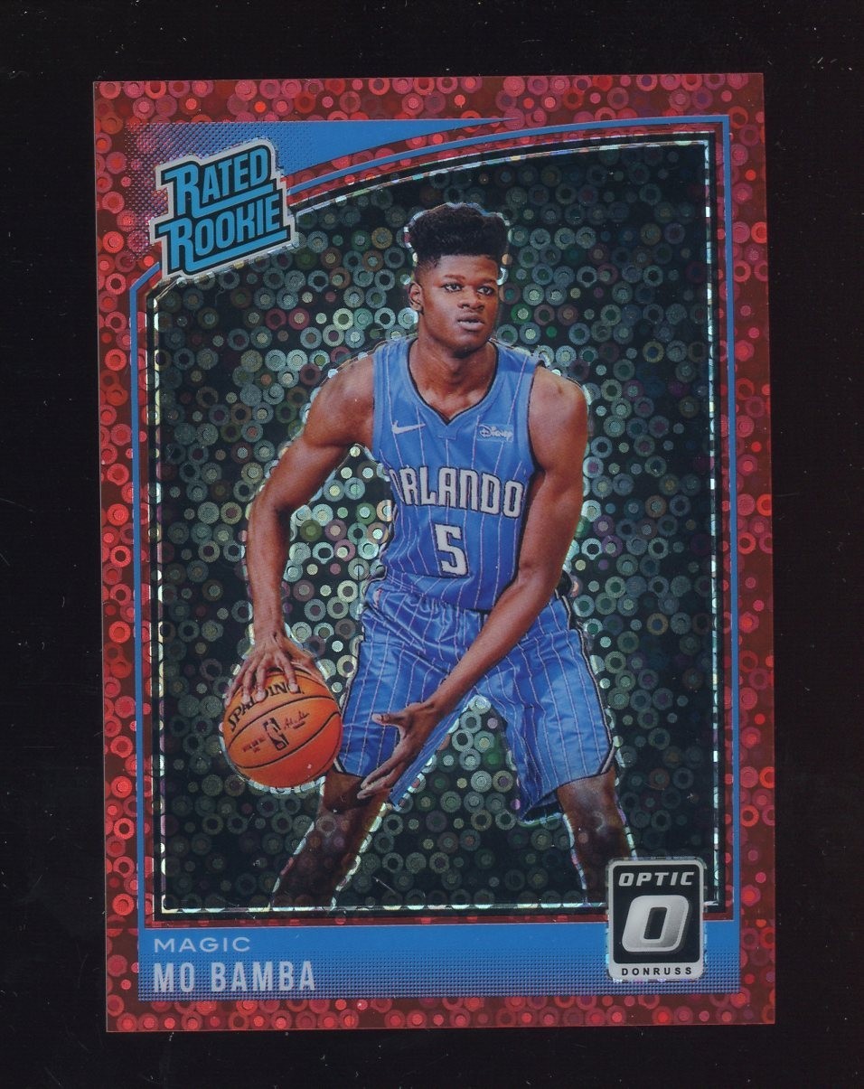 2018-2019 Donruss Optic #160 Mo Bamba Red Fast Break Prizm RC /85