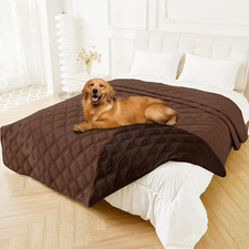 Waterproof Dog Bed Cover Blanket 82X120, Soft Reversible Pet Blanket, Washable L