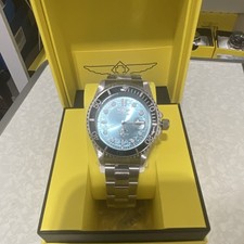 Invicta Pro Diver Automatic 43mm Blue Dial Bl...
