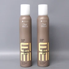 2 PACK Wella Professional EIMI Glam Mist Shine Spray 200ml