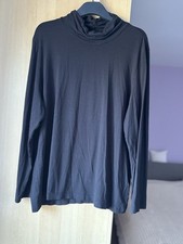 Frank Walder Women’s Classic Black Mock Neck Long Sleeve Top Size 20