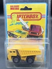 1970s Lesney SUPERFAST Matchbox Series No 58 YELLOW FAUN DUMP TRUCK Made England