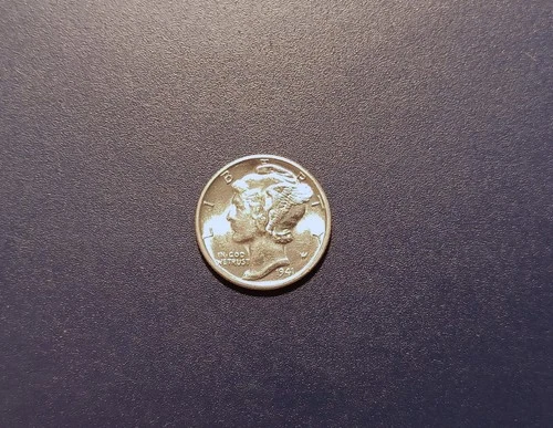Gem BU FSB 1941-D Mercury Dime
