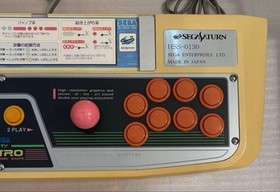 Sega Saturn Virtua Stick Pro HSS-0130 Arcade Controller Japan Tested