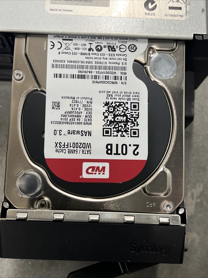 SYNOLOGY RS2414+ RACKSTATION SERVER 12 SLOT 2TB Each Slot 24TB HDD - Image 3 of 4