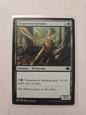 Stonewood Invoker - Dominaria Remastered - LP - Common - Creature - MTG 