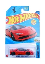 Hot Wheels 2025 Factory Fresh Ferrari SF90 Stradale Red