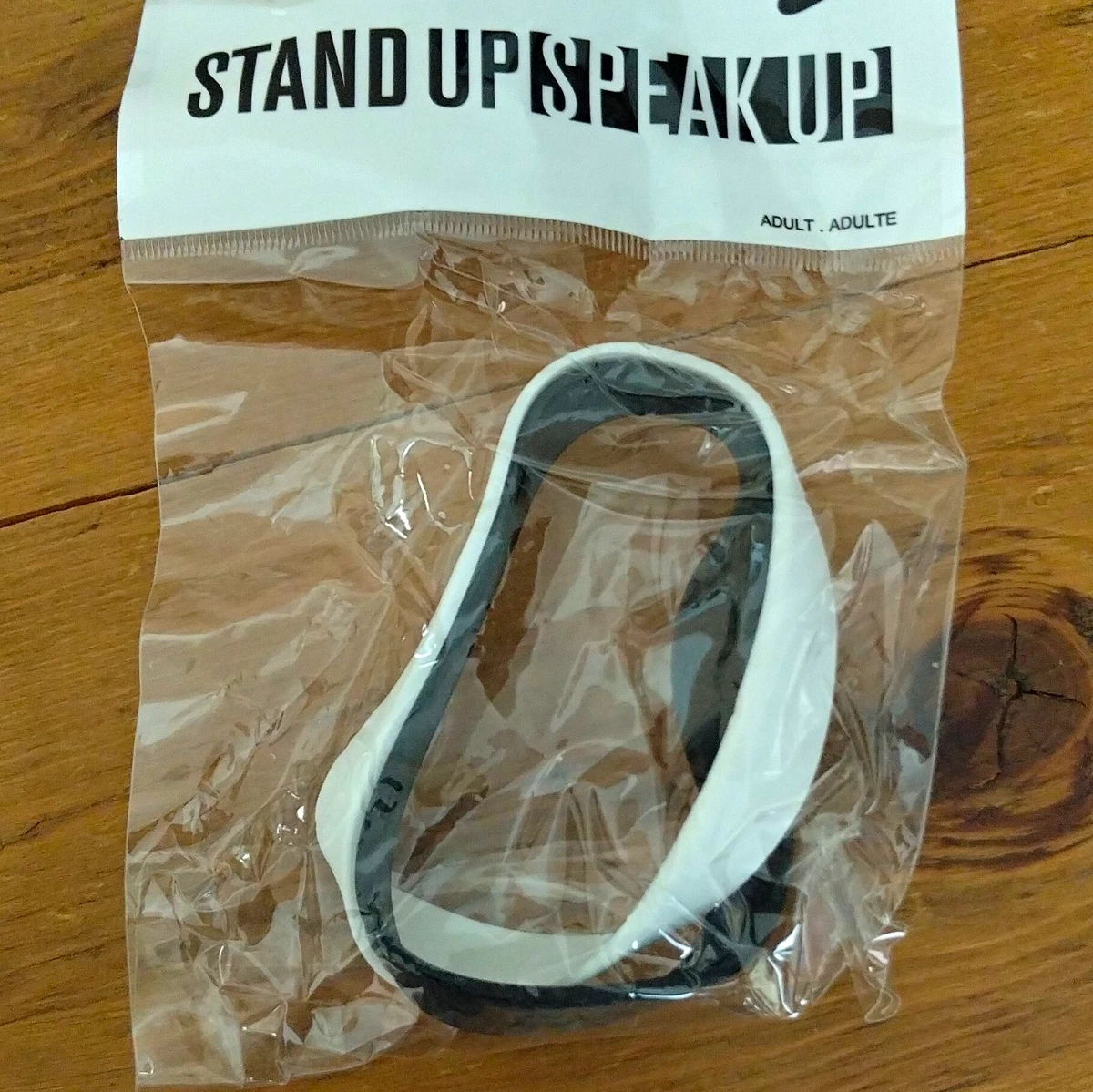 Stand Up Speak Up Wristband for sale | eBay UK