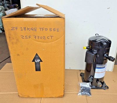 COPELAND SCROLL COMPRESSOR ZF18KQE-TFD-551 460V 3PH | eBay