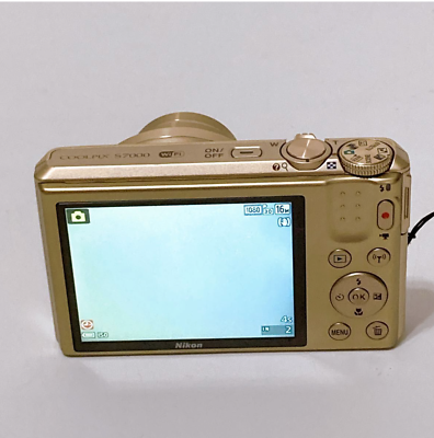 Mint] Nikon COOLPIX S7000 Gold 16.0MP 20x Compact Digital Camera