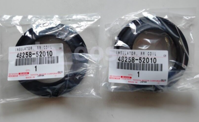 Toyota Scion xA xB OEM Lower Rear Coil Spring Insulator Set of 2