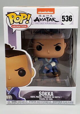 Funko Pop! Avatar the Last Airbender - Sokka #536 w/ Protector