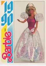 1991 Action/Panini Another First For Barbie 1990 #188 My First Barbie