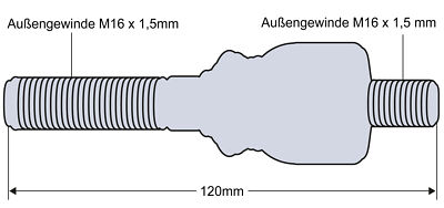 Axialgelenk für Massey Ferguson MF 3315V 3315S 3315F 3325V 3325S 3325F-3455V