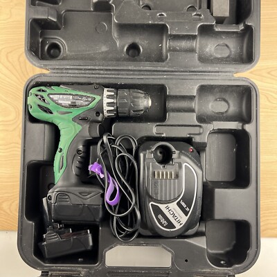 Metabo HPT 12V Drill Driver & Battery DS 10DFL Ux 10SFL Charger X2 Batteries