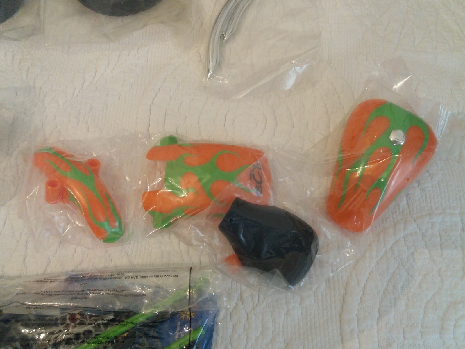 New K'NEX Orange County CHOPPERS Paulie's SuperStretch Bike Set