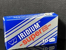 10 Wizamet Super Iridium DE Double Edge Safety Razor Extra Stainless Blades