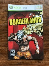 Borderlands XBOX 360 Instruction Manual Only