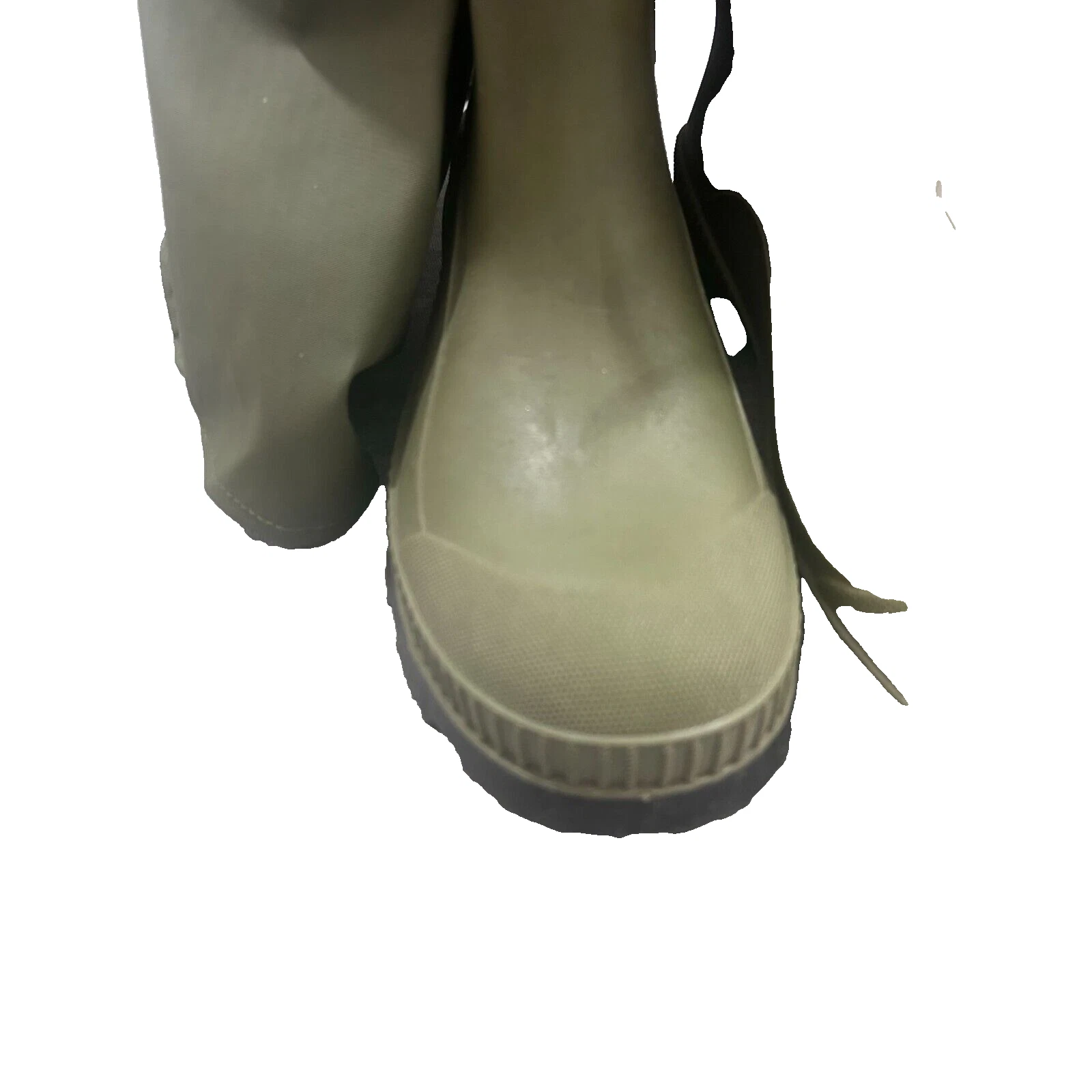 Vulcan Hip Waders Knee High Boots Men's Size Small Outdoor Green
