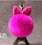 thumbnail 24 - 2020 New Cute Pineapple Fur Ball Keychain Bag Car Pendant Keyring Birthday Gifts