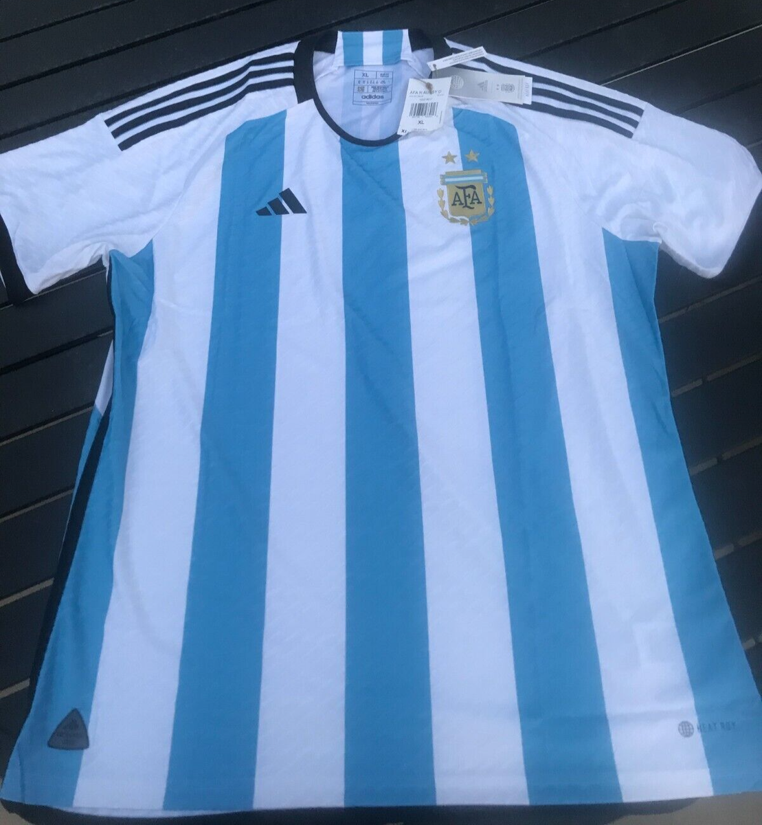 ARGENTINA ADIDAS AUTHENTIC 2022 WORLD CUP PLAYER ISSUE HEAT.RDY