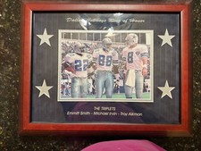 Dallas Cowboys Ring Of Honor Triplets Emmitt Smith Michael Irvin Troy Aikman