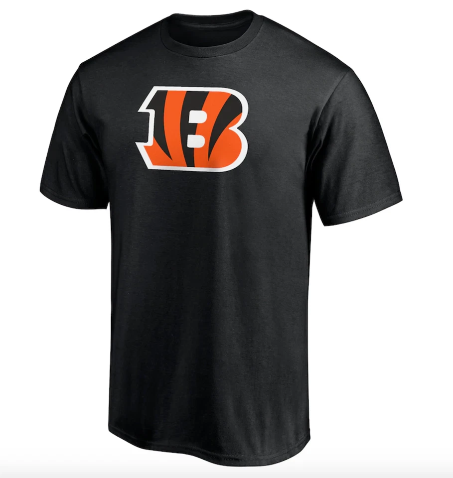 Camiseta Fanatics NFL Cincinnati Bengals Equipo Primario Logo - Nueva - Grande - Negra Foto 2 de 4