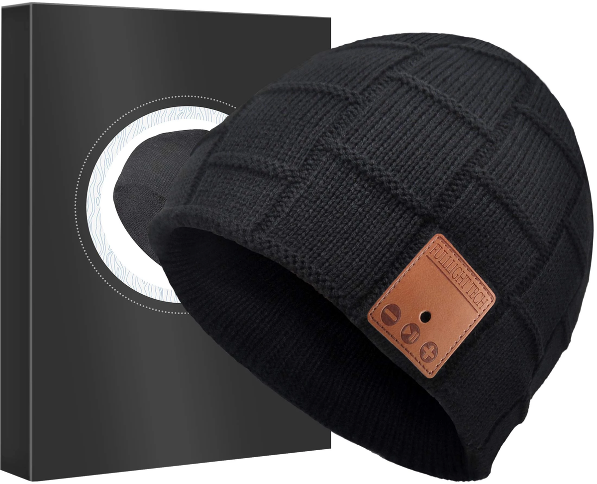 FULLLIGHT TECH Bluetooth Beanie Hat Wireless Headset Stereo  display picture 3
