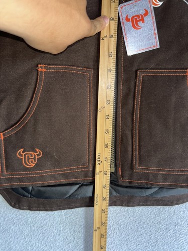 Boys Cowboy Hardware Rodeo 8 Victory Vest Size M 7/8 NEW NWT - Picture 4 of 5