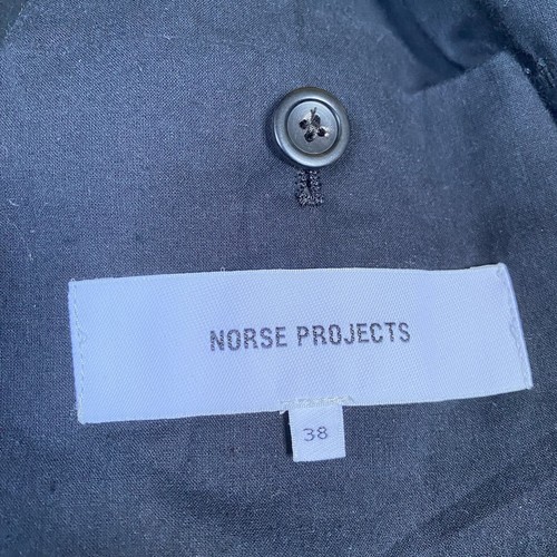Norse Projects Emilia Wool Flannel Damen Mantel Blazer Grau Gr. 38 - Bild 13 von 14
