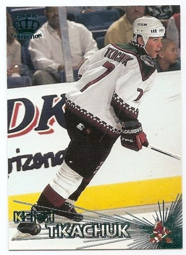 ぺこりん様 1997-98 Pacific Crown Collection - Ziggy Palffy #5 Emerald