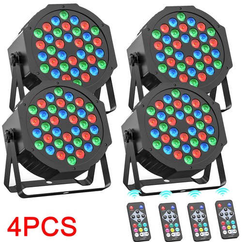 36LED Stage Lighting PAR Light RGB DMX Strobe Party DJ Disco Lights w/ Remote US - Picture 20 of 22