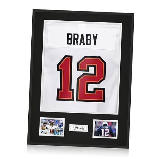 Jersey Frame Display Case Lightweight & Durable Metal Jersey Aluminum 1 Pack-image