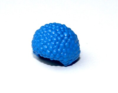 1x LEGO  Minifiguren-Haare Afro Bubble Style Clown 87995 NEU Blau