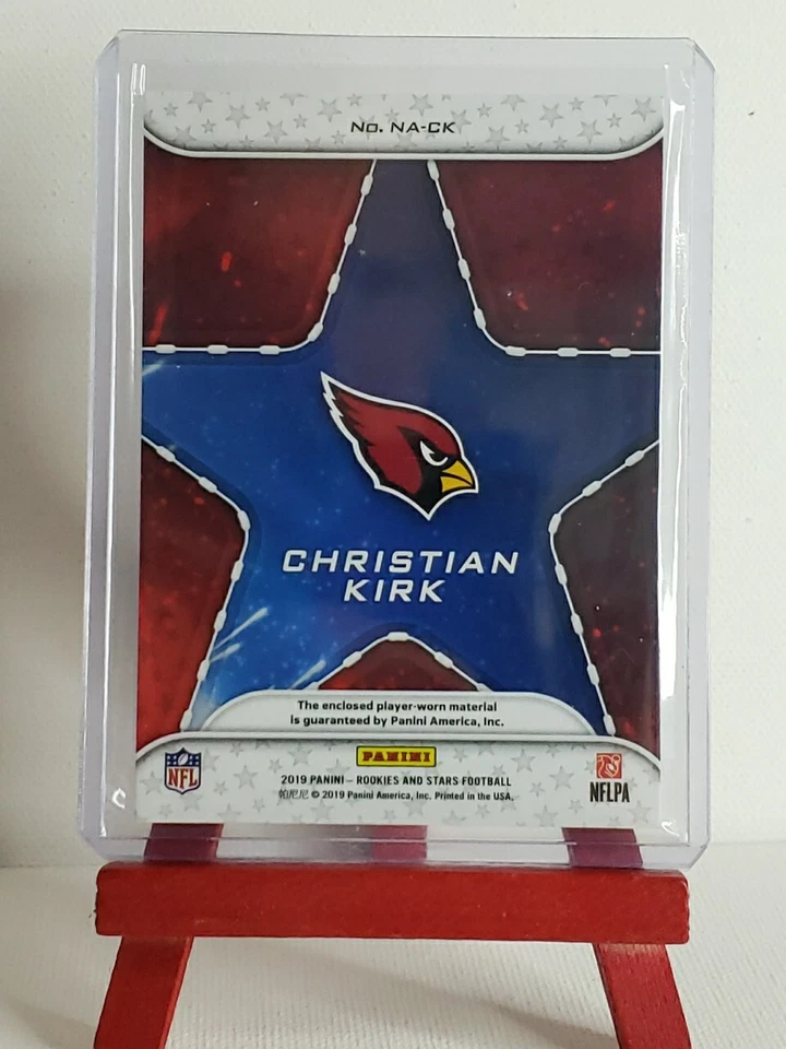 Christian Kirk 2019 Panini Rookies & Stars Relic Jersey ( Cardinals ) - Image 2 of 2
