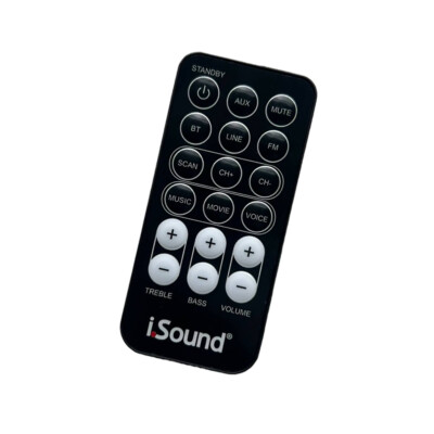 Remote Control For Ilive IT123 IT123B HD Soundbar Sound Bar Bluetooth Speaker