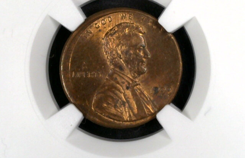 1999 Lincoln Memorial Cent Mint Error - Off-Center Strike NGC Brilliant Unc. - Picture 4 of 11