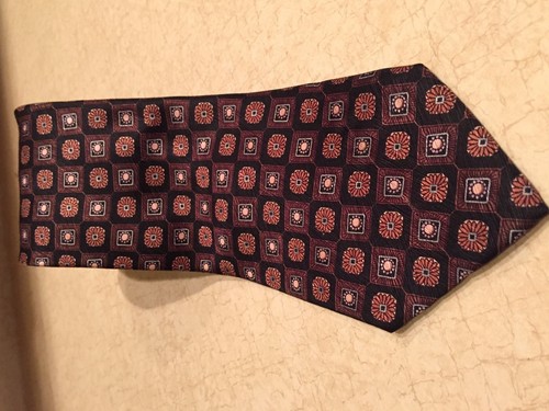 Beautiful Ermenegildo Zegna Rich Geometric, Floral Tie. 59" - Picture 2 of 6