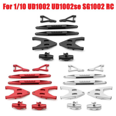 For 1/10 UD1002 UD1002se SG1002 RC Alloy Front Suspension Rear Trailing Arms Kit