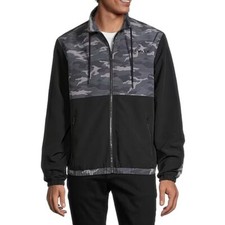 Image of Men's Airwalk Lightweight Windbreaker - Grey Camo Black - XL - NWT