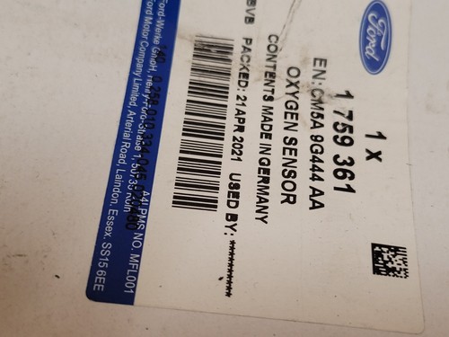 Sensor de oxígeno lambda trasero Ford Focus MK3 2.0 2012-2020 1759361 genuino NUEVO - Imagen 7 de 10