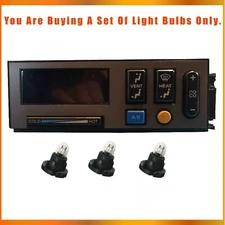 Heater Control Button Backlight Bulb Kit for 88-94 GMC Chevy Truck Suburban