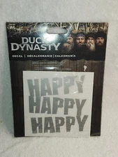 Duck Dynasty Happy Happy Happy Vinyl Stickers Decals for Cars & Truck