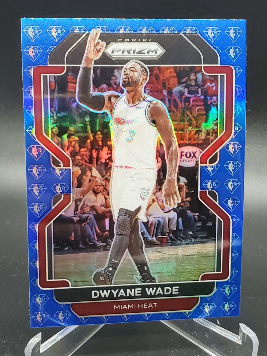 JIMMY BUTLER 2021-22 PNini Prizm Blue NBA 75th Anniversary Diamond