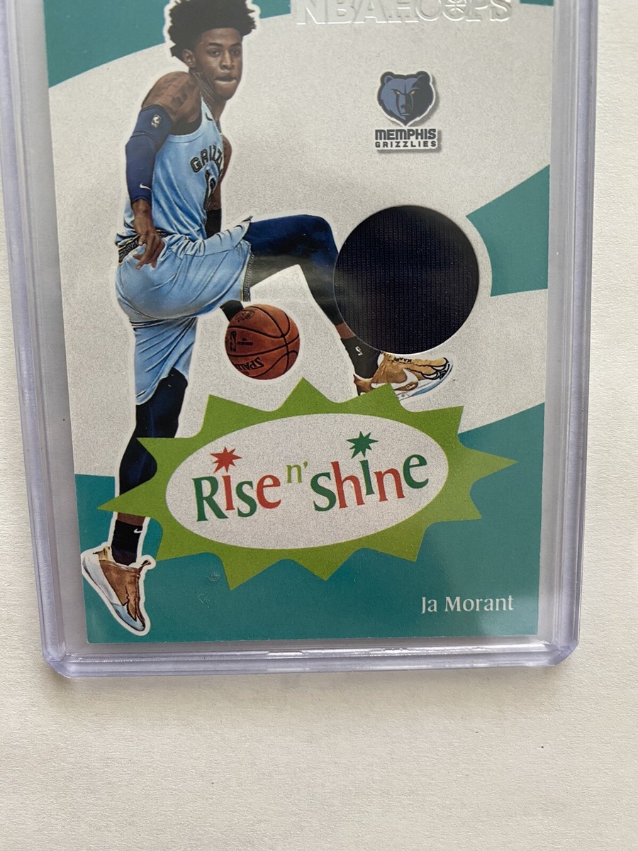2019-20 Panini NBA Hoops Rise N Shine #RS-JMT Ja Morant